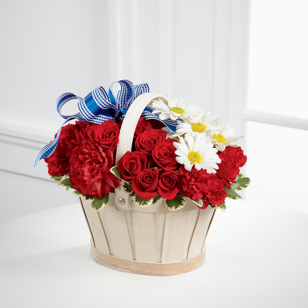 Justice Basket – Flair Floral Designs, Lake Dallas TX