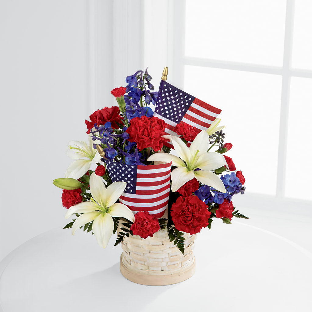 American Glory Bouquet – Flair Floral Designs, Lake Dallas TX