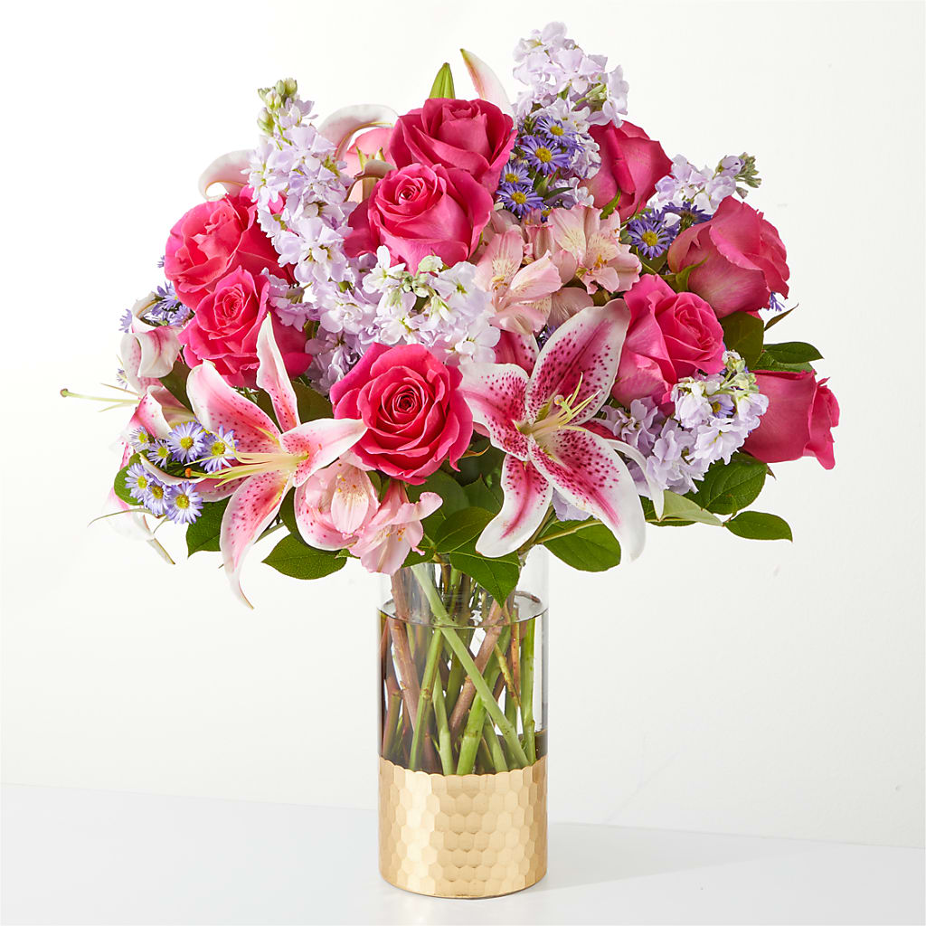 Pressing Petals Bouquet – Flair Floral Designs, Lake Dallas TX