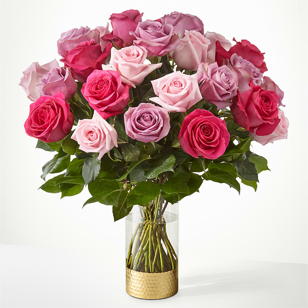Pure Beauty Mixed Roses – Flair Floral Designs, Lake Dallas TX