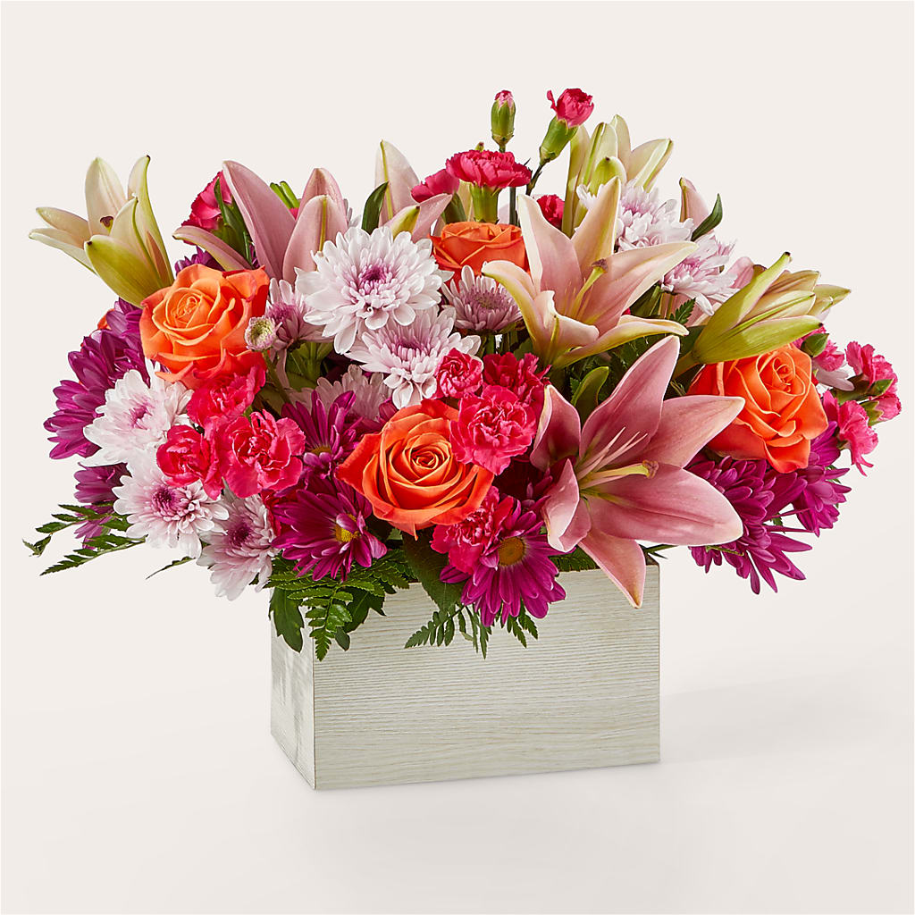 Light of My Life Box Bouquet – Flair Floral Designs, Lake Dallas TX