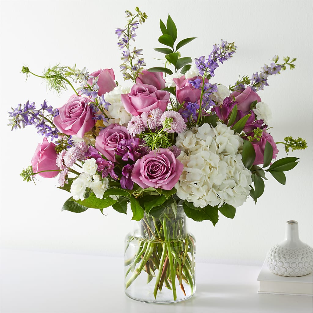 Violet Caress Bouquet – Flair Floral Designs, Lake Dallas TX