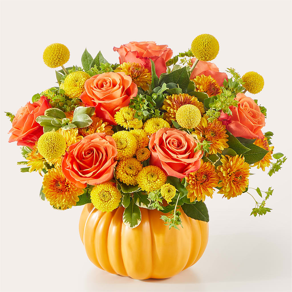 Gourdgeous Pumpkin – Flair Floral Designs, Lake Dallas TX