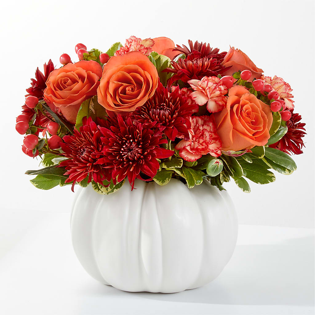 Autumn Air Pumpkin Bouquet – Flair Floral Designs, Lake Dallas TX