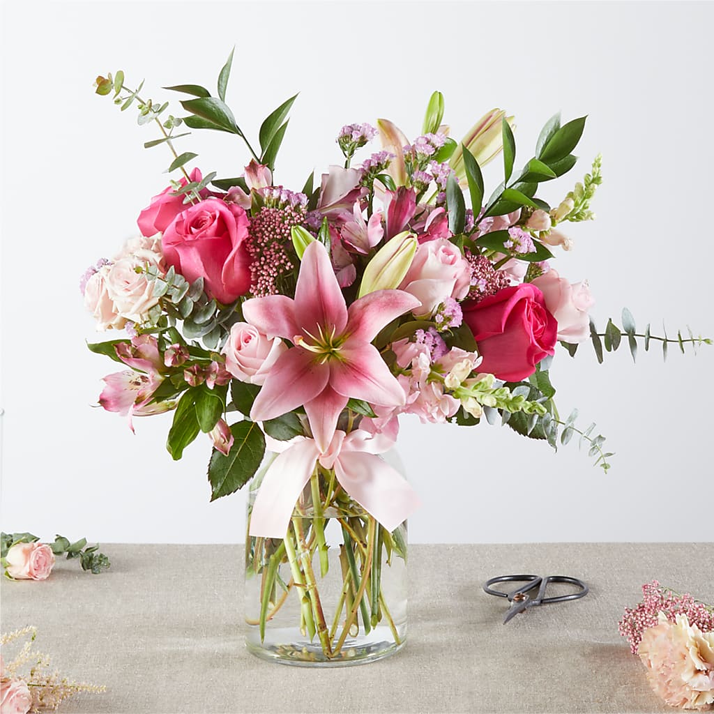 Pink Ribbon - A Florist Original – Flair Floral Designs, Lake Dallas TX