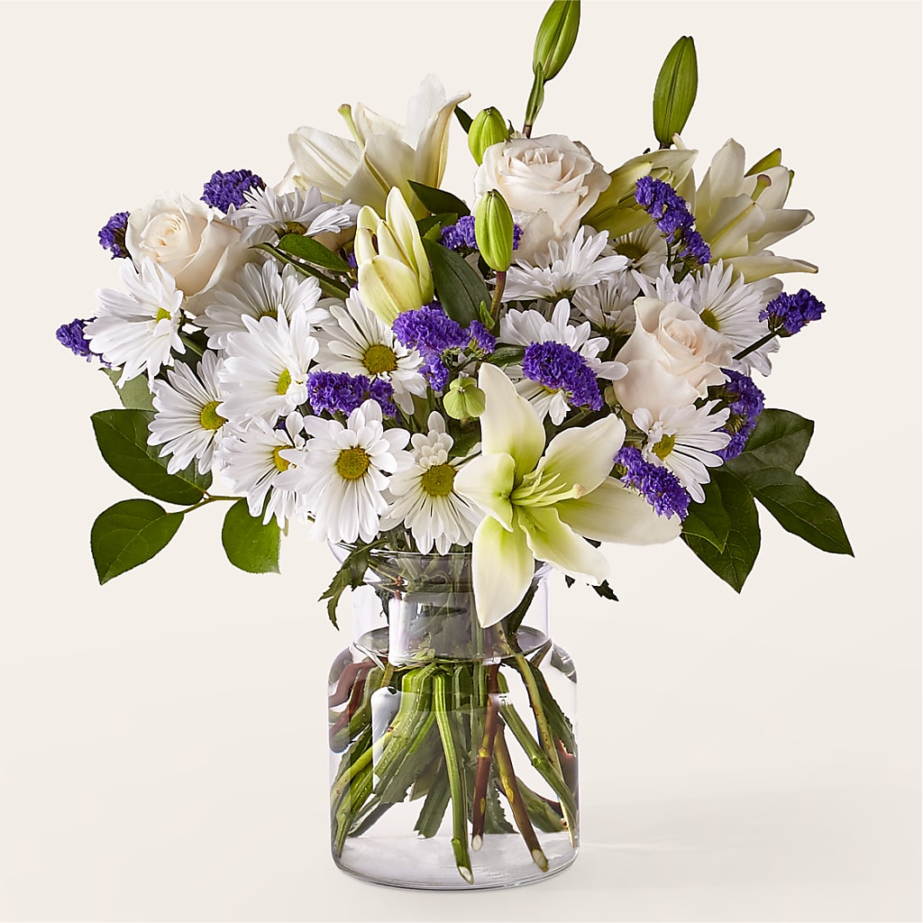 Beyond Blue Bouquet – Flair Floral Designs, Lake Dallas TX