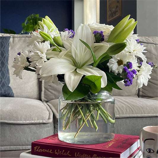Beyond Blue Bouquet – Flair Floral Designs, Lake Dallas TX