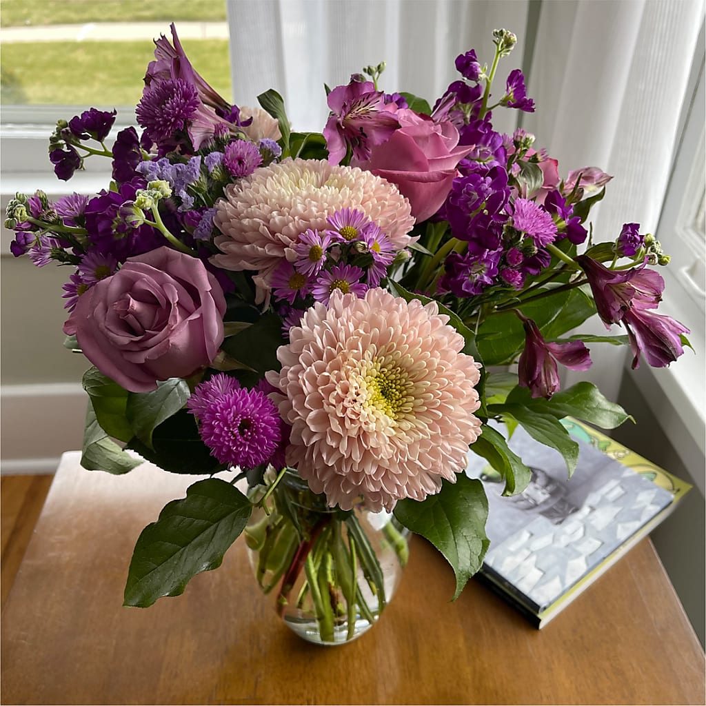 Ultraviolet Bouquet – Flair Floral Designs, Lake Dallas TX