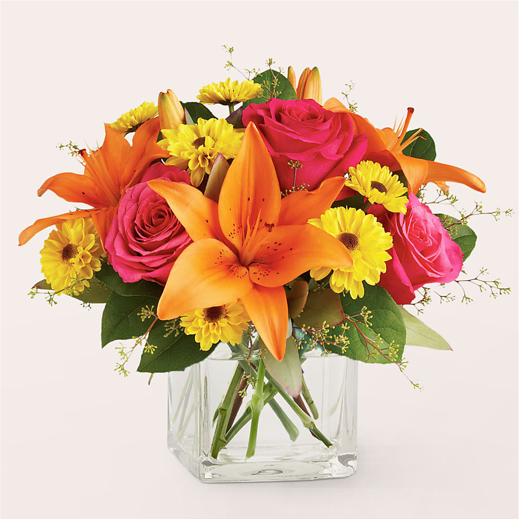 Neon Lights Bouquet – Flair Floral Designs, Lake Dallas TX