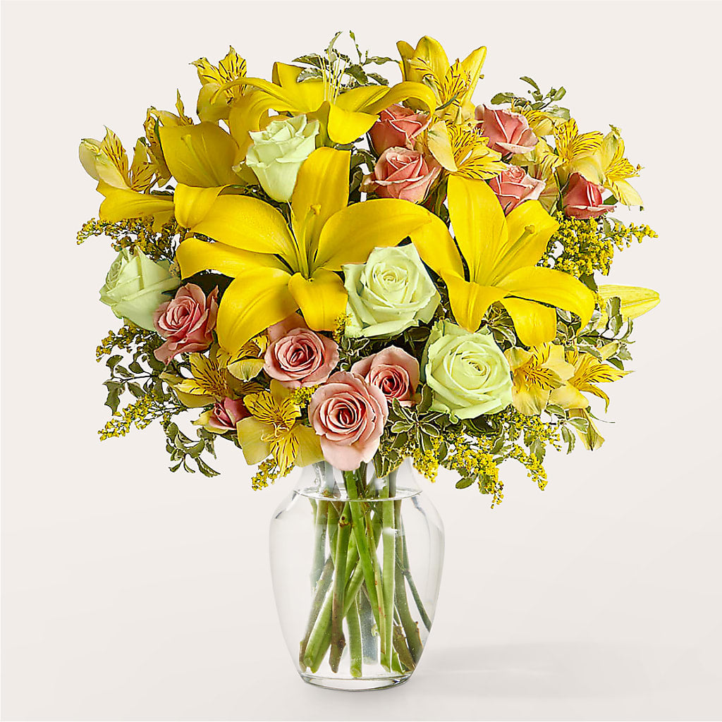 Sunburst Bouquet – Flair Floral Designs, Lake Dallas TX