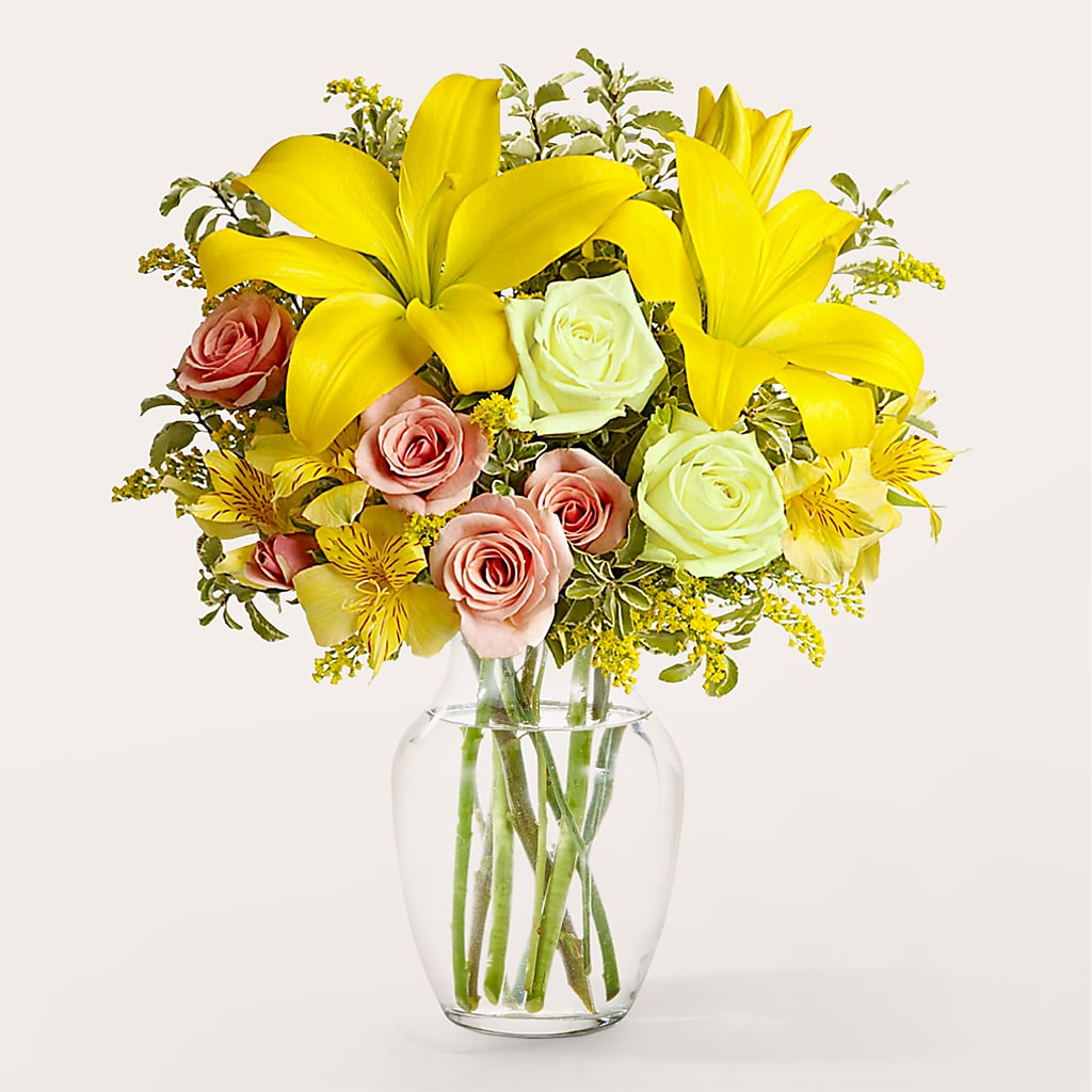 Sunburst Bouquet – Flair Floral Designs, Lake Dallas TX