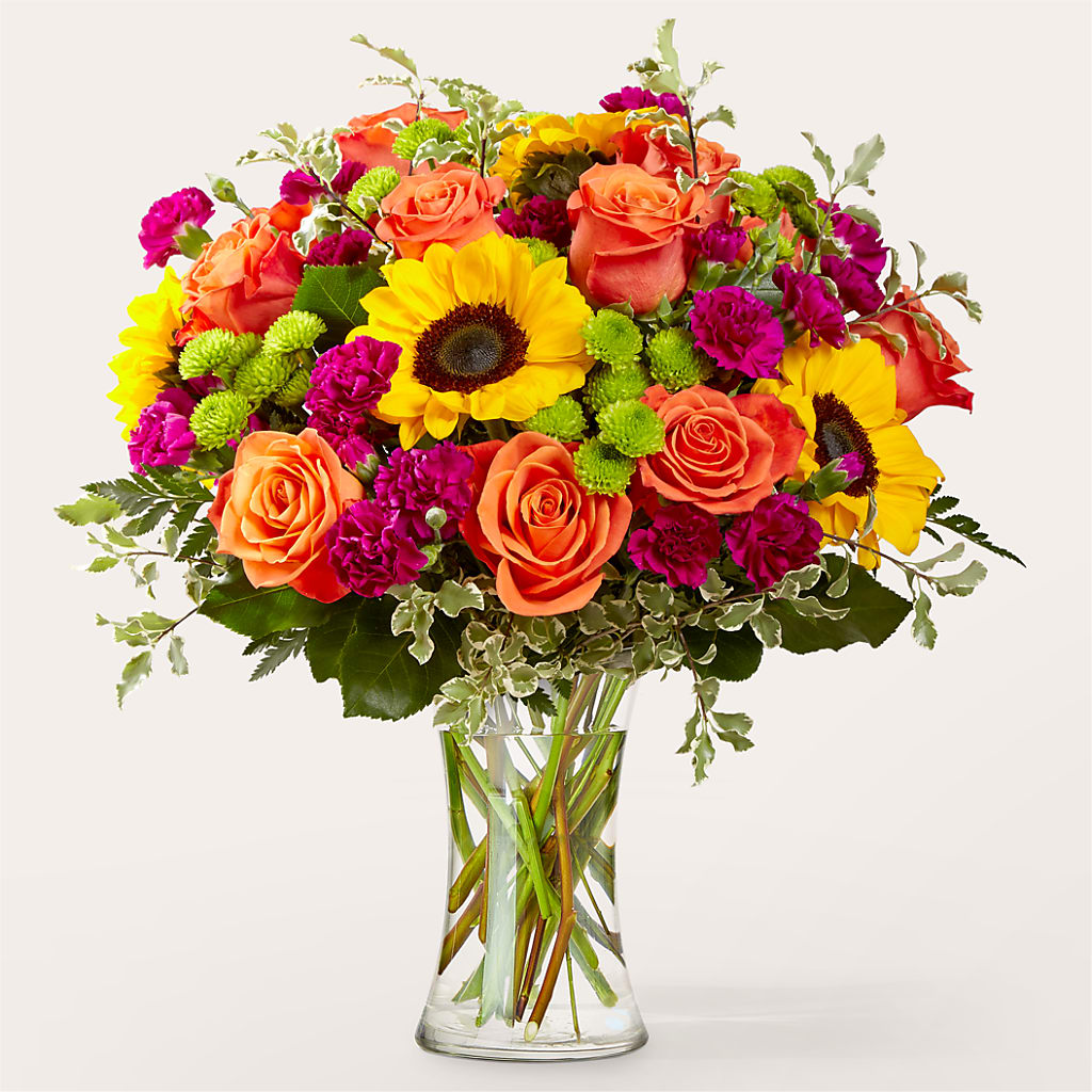 Warmth & Light Bouquet – Flair Floral Designs, Lake Dallas TX