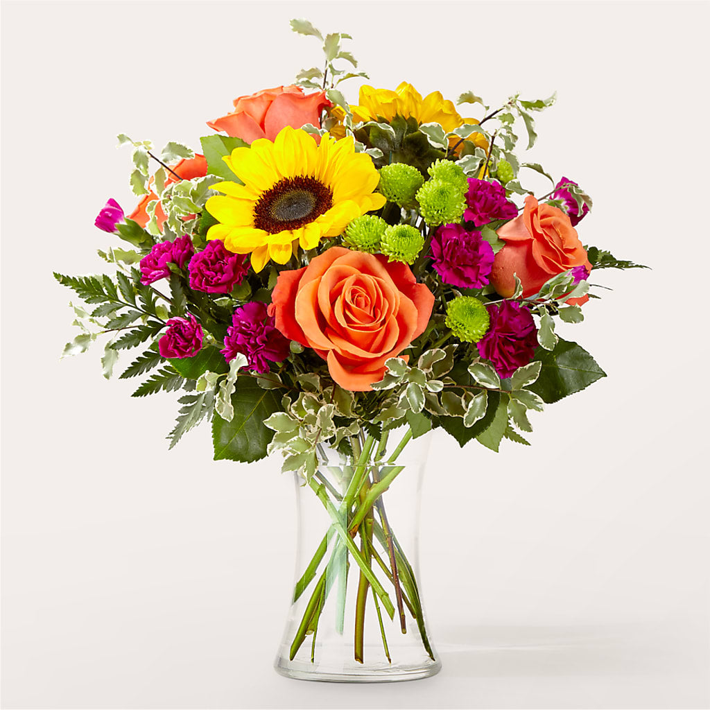 Warmth & Light Bouquet – Flair Floral Designs, Lake Dallas TX