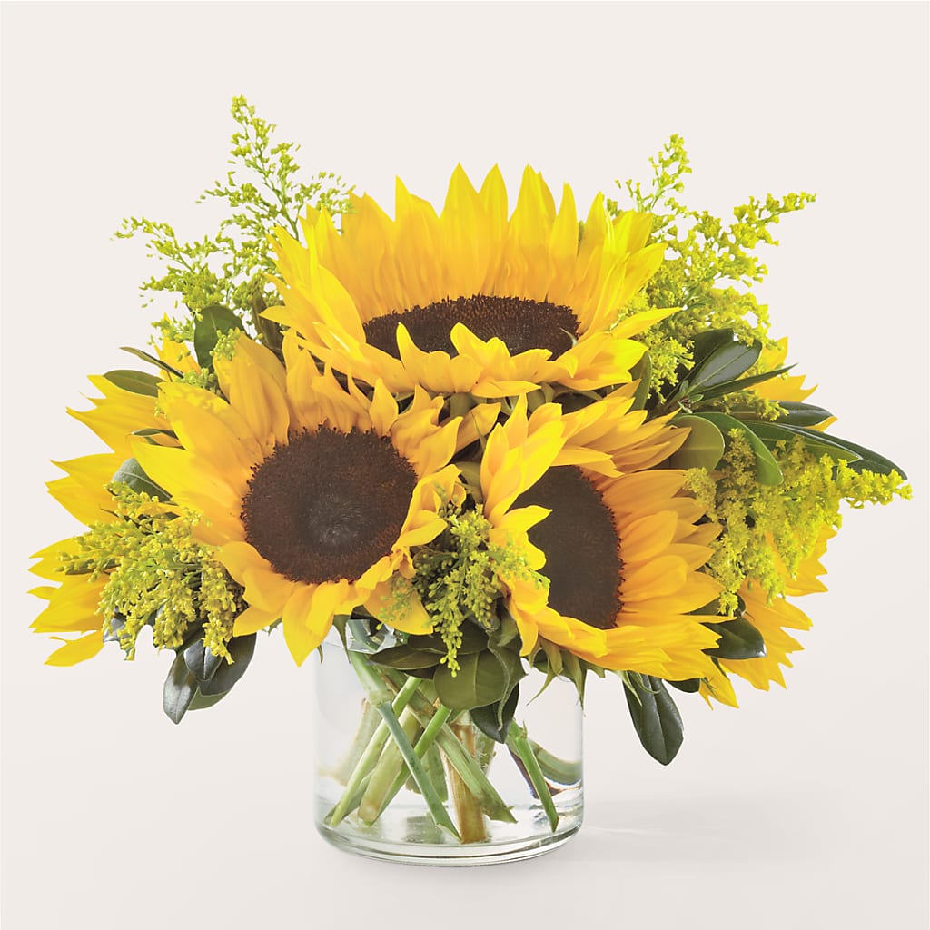 Beaming Sunflower Bouquet – Flair Floral Designs, Lake Dallas TX