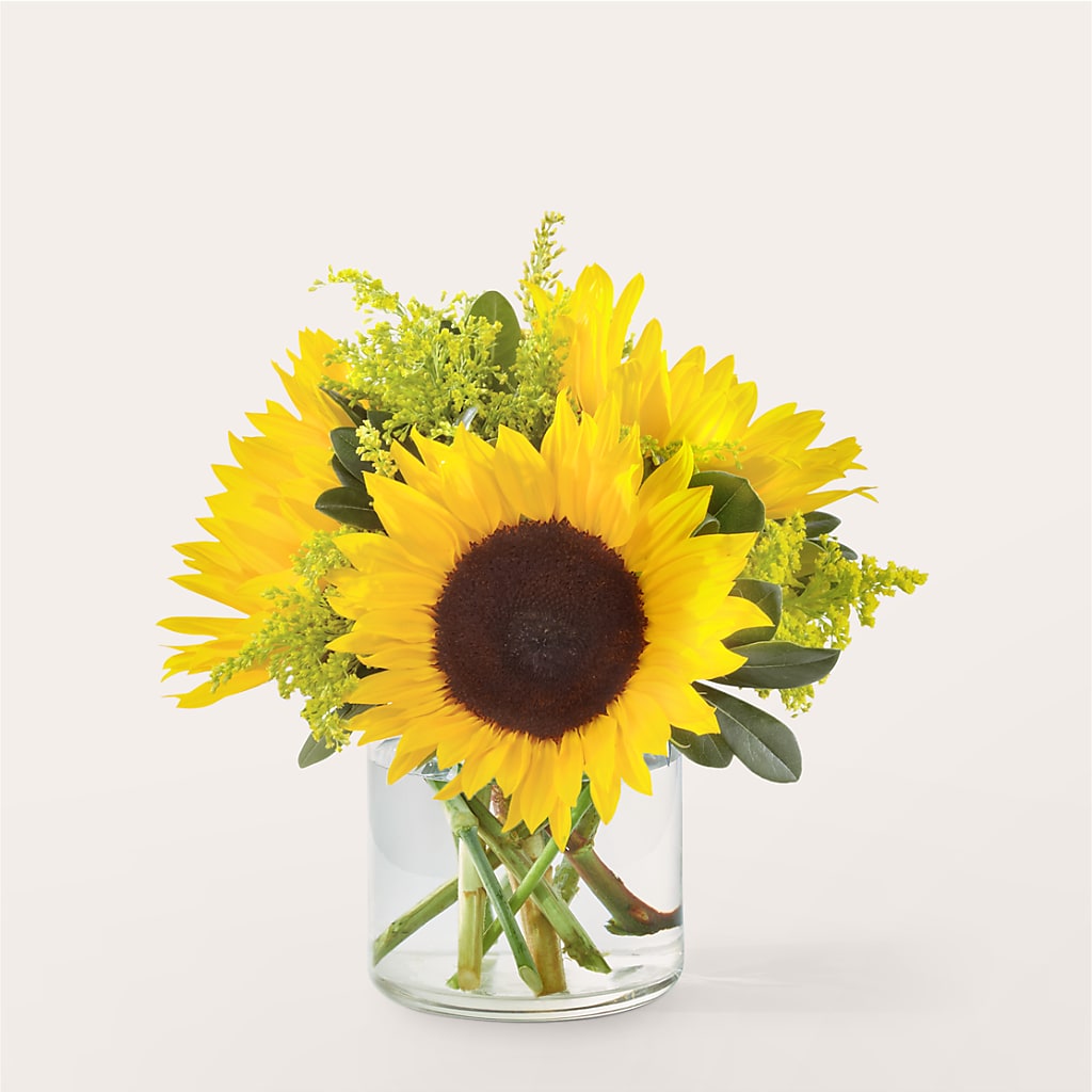 Beaming Sunflower Bouquet – Flair Floral Designs, Lake Dallas TX