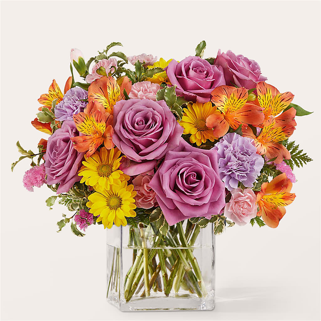 Shades of Happiness Bouquet – Flair Floral Designs, Lake Dallas TX