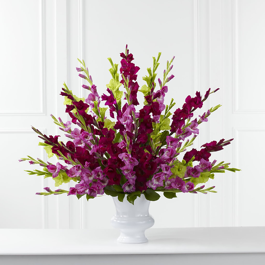 Solemn Offering Arrangement – Flair Floral Designs, Lake Dallas TX