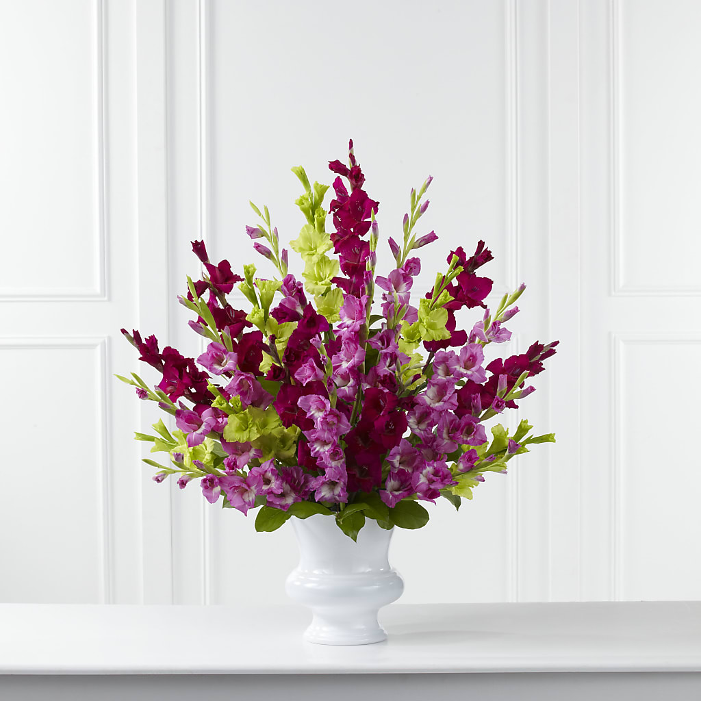 Solemn Offering Arrangement – Flair Floral Designs, Lake Dallas TX