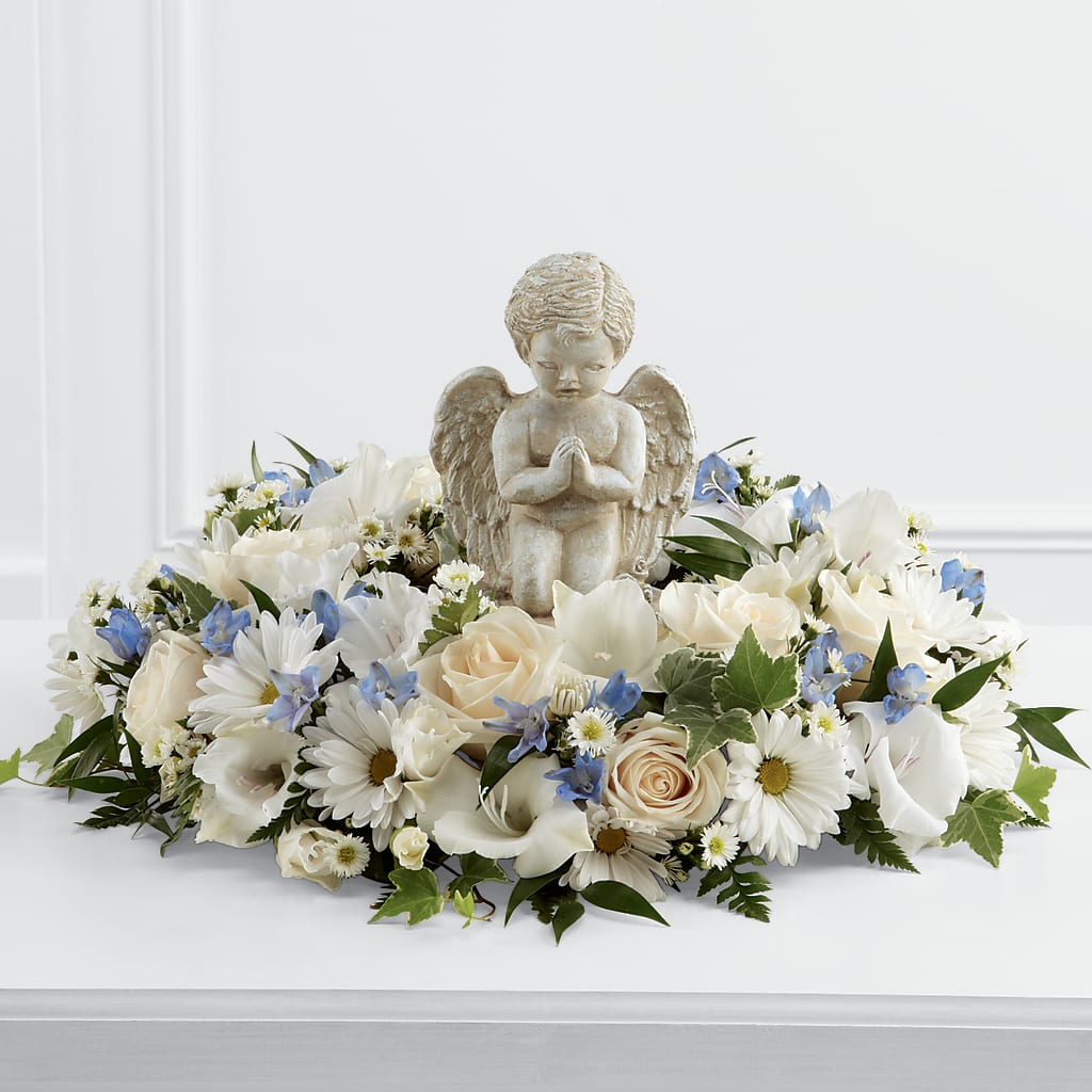 Little Angel Ring of Flowers – Flair Floral Designs, Lake Dallas TX
