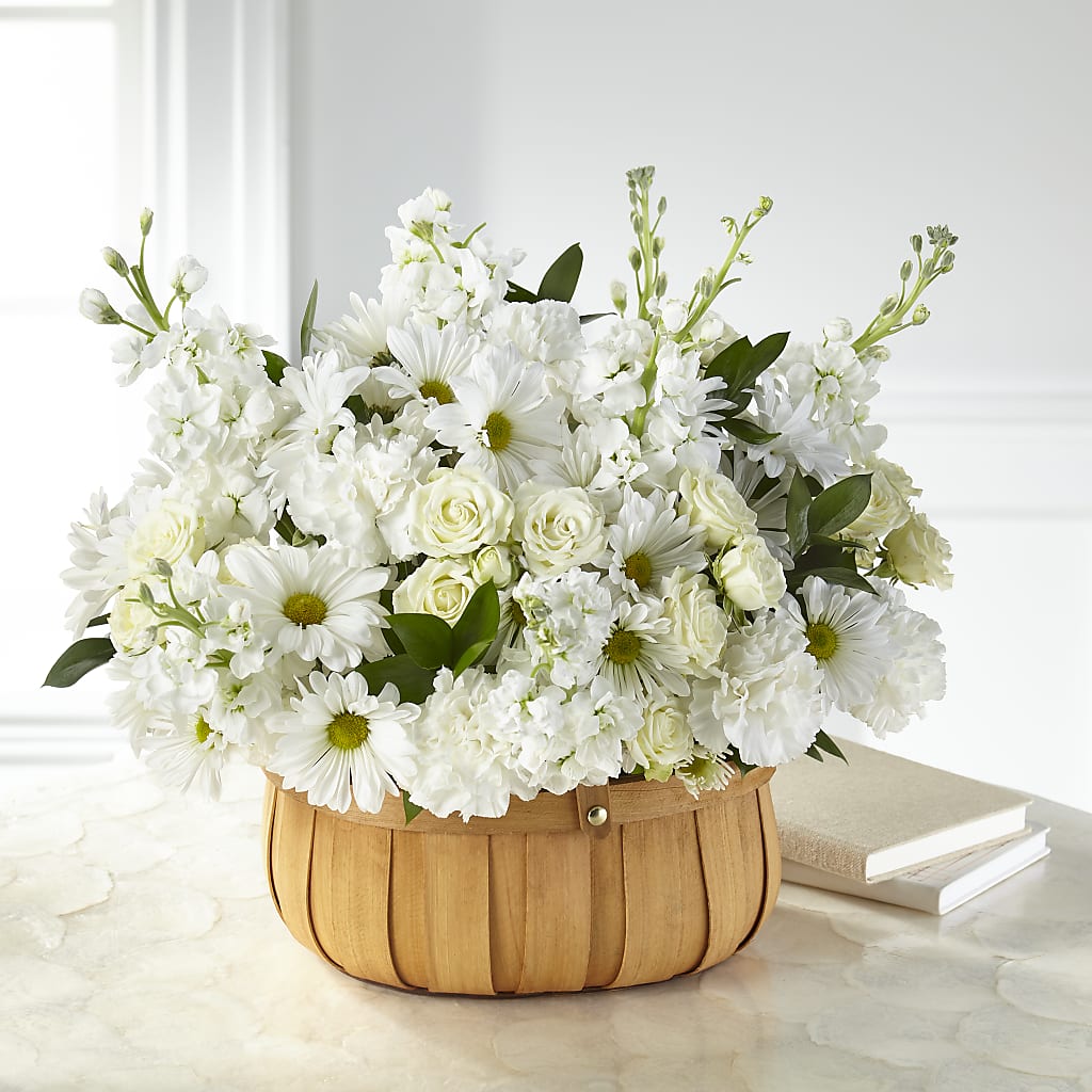 Graceful Garden Basket – Flair Floral Designs, Lake Dallas TX