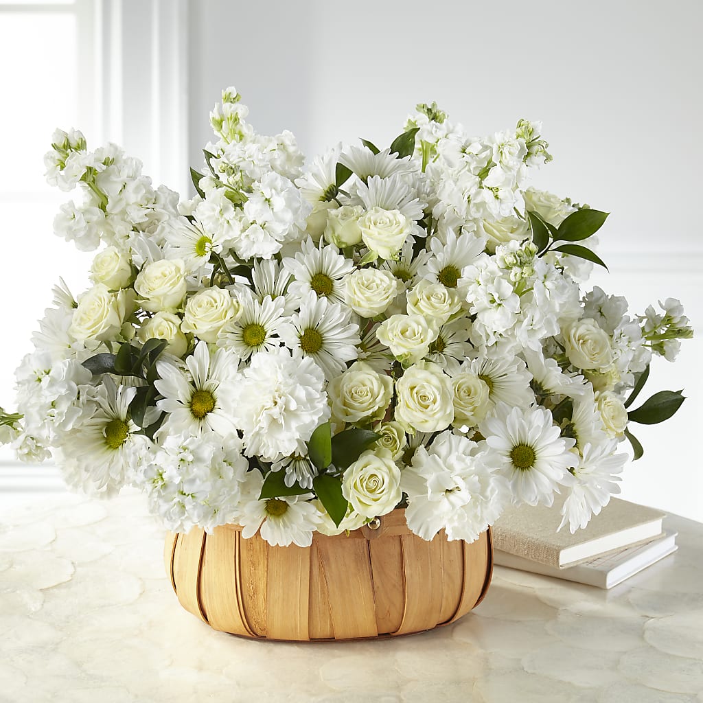 Graceful Garden Basket – Flair Floral Designs, Lake Dallas TX