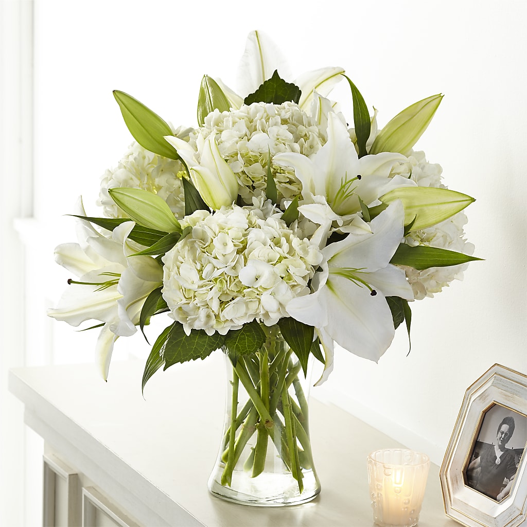 Compassionate Lily Bouquet – Flair Floral Designs, Lake Dallas TX