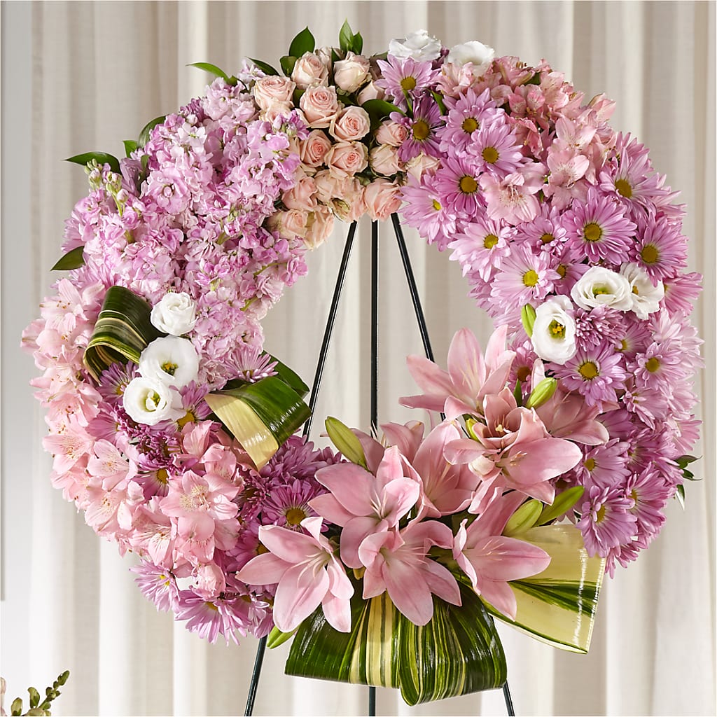 Gift of Warmth Wreath – Flair Floral Designs, Lake Dallas TX