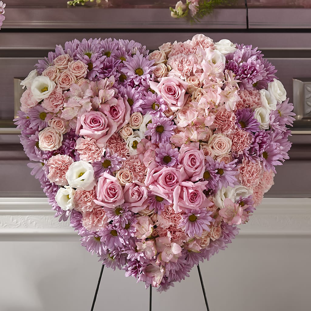 Heaven's Light Heart – Flair Floral Designs, Lake Dallas TX