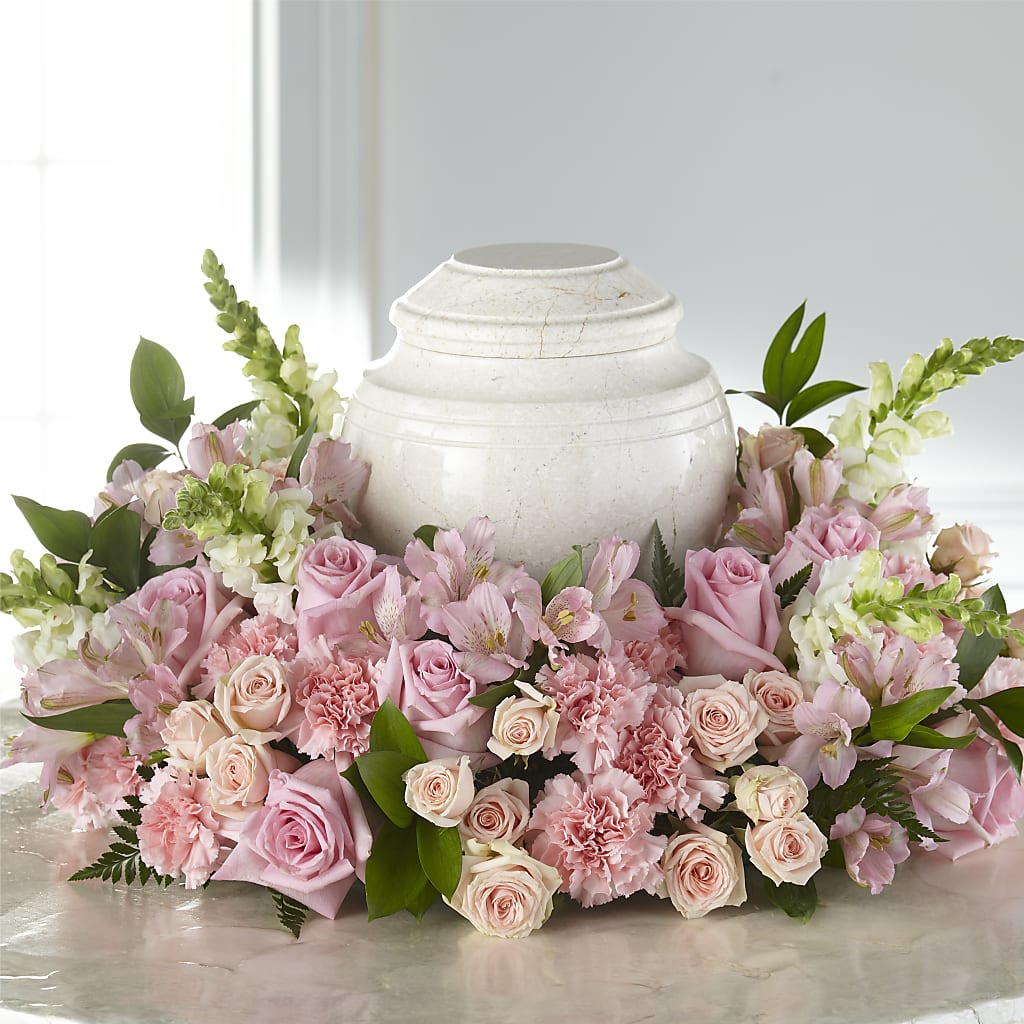 Blooms of Hope Cremation Adornment – Flair Floral Designs, Lake Dallas TX