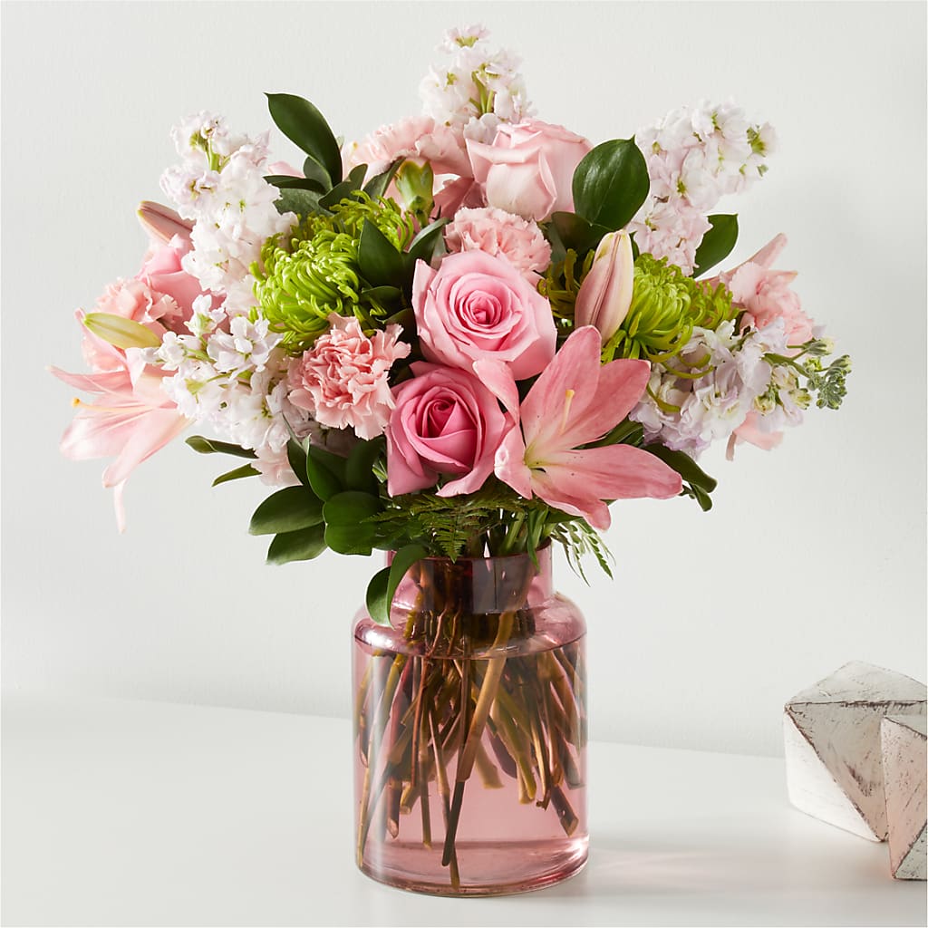 Pretty in Pink Bouquet – Flair Floral Designs, Lake Dallas TX