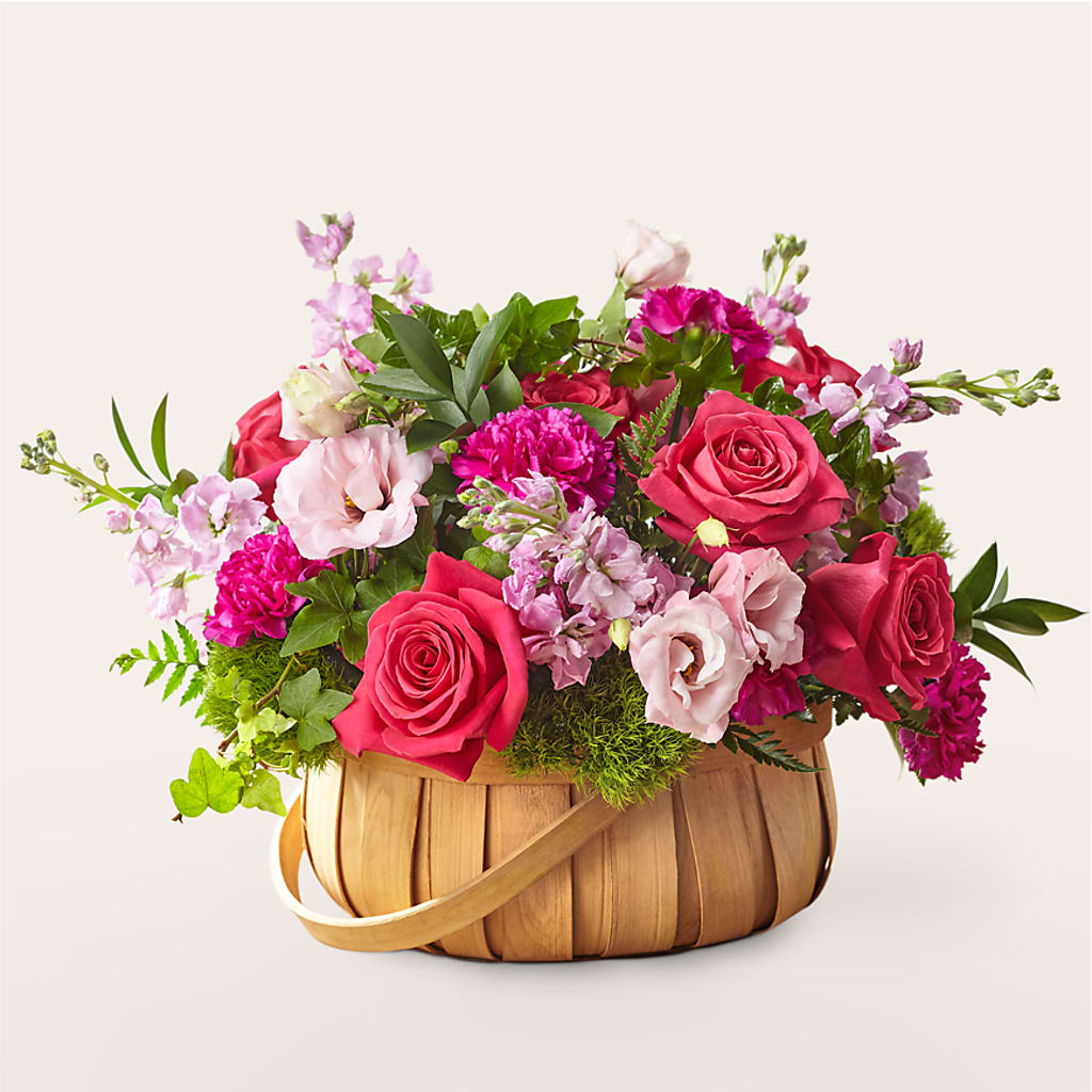 Radiance in Bloom Basket – Flair Floral Designs, Lake Dallas TX