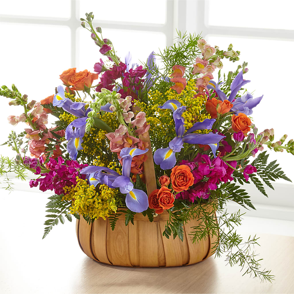 Garden of Life Basket – Flair Floral Designs, Lake Dallas TX