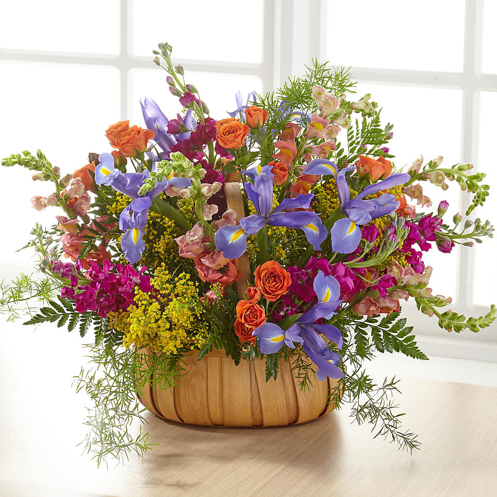 Garden of Life Basket – Flair Floral Designs, Lake Dallas TX