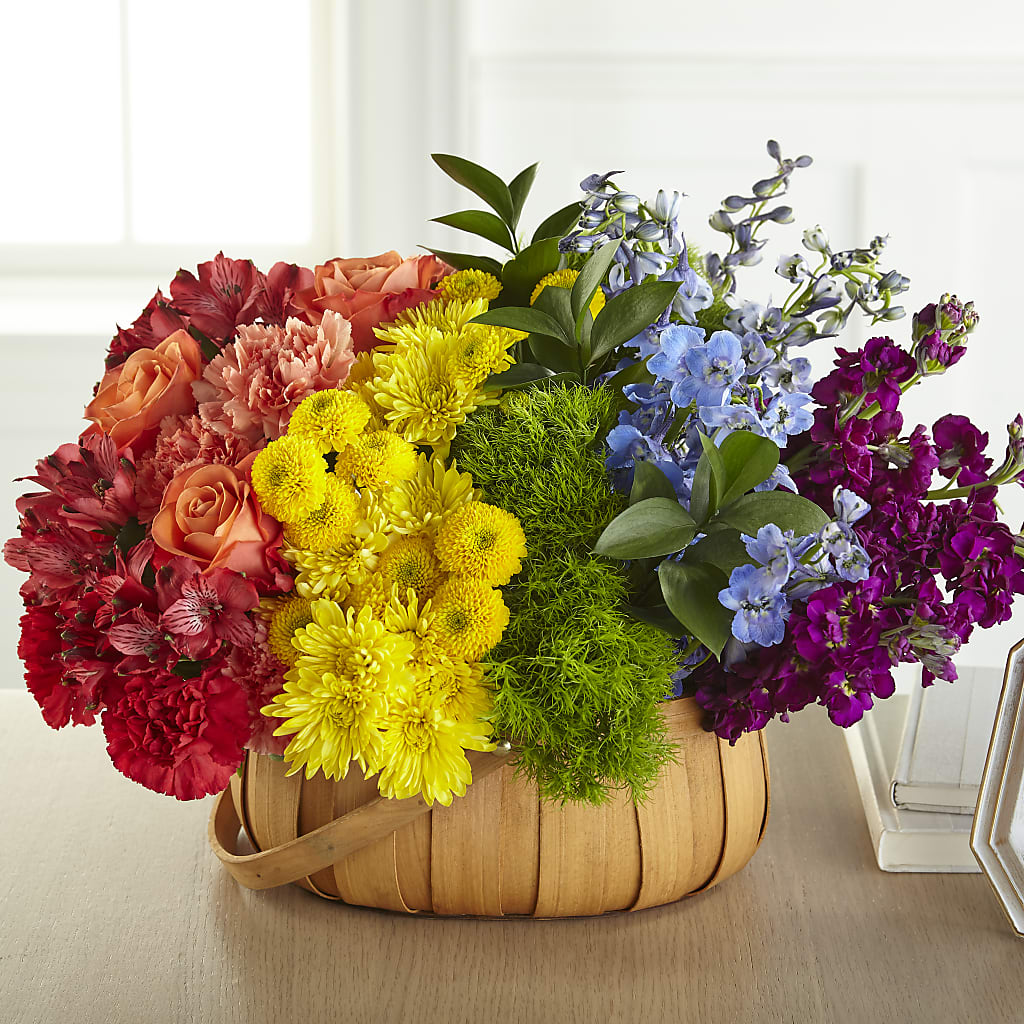Prideful Basket – Flair Floral Designs, Lake Dallas TX