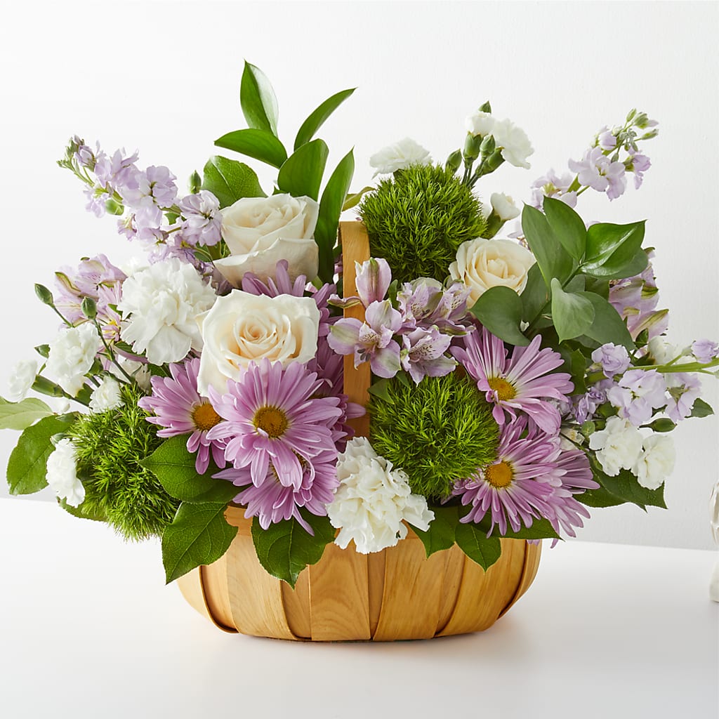 Peace & Love Basket – Flair Floral Designs, Lake Dallas TX