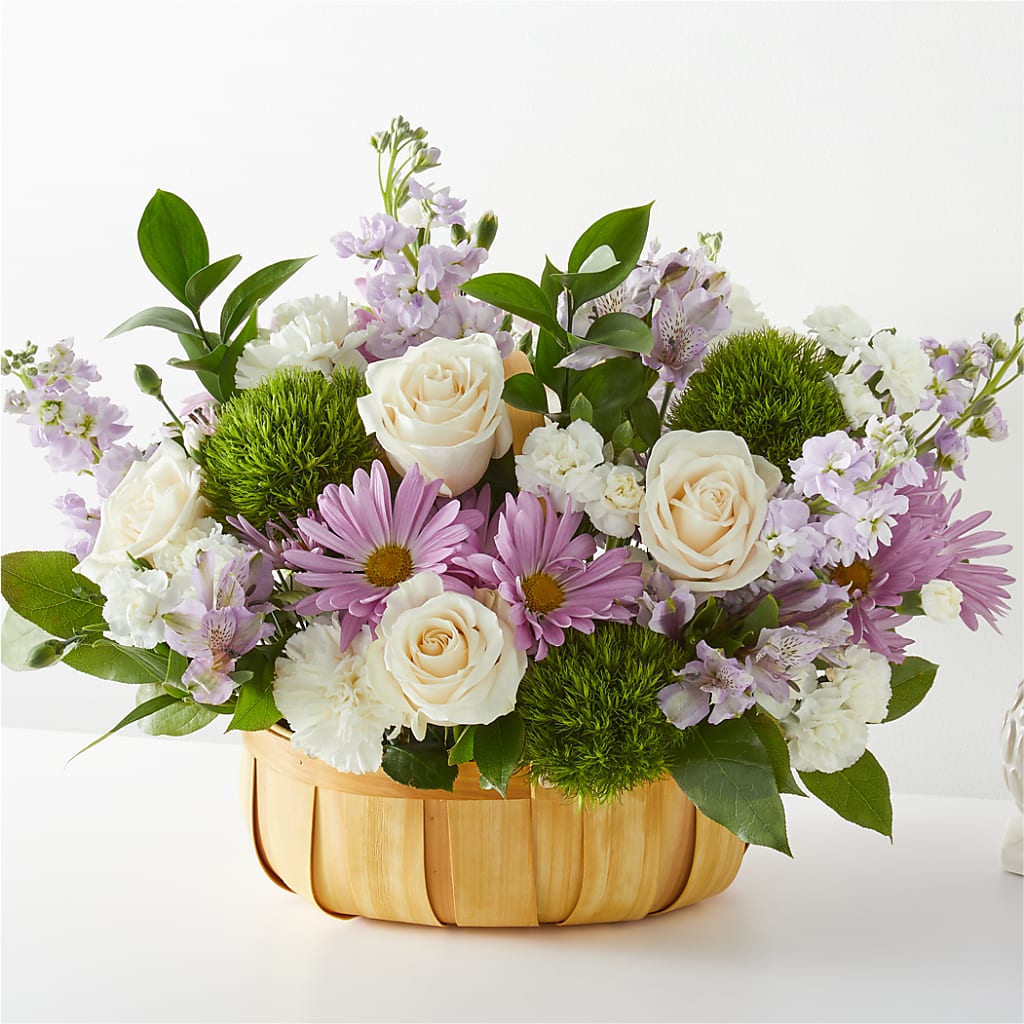 Peace & Love Basket – Flair Floral Designs, Lake Dallas TX