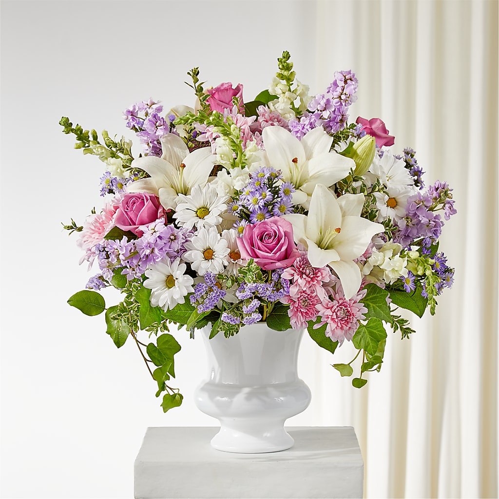 Remarkable Life Urn Arrangement – Flair Floral Designs, Lake Dallas TX