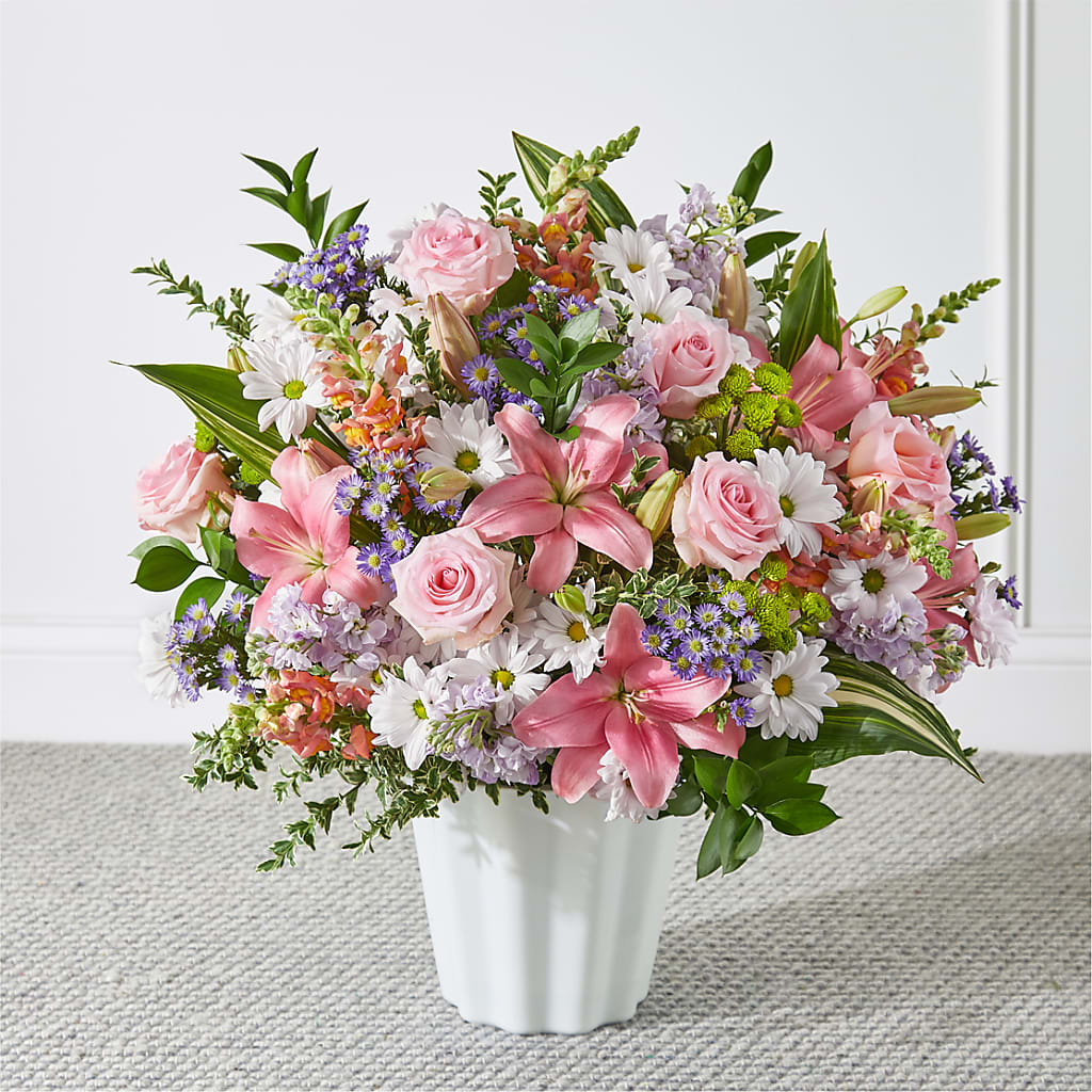 Abundant Compassion Floor Basket – Flair Floral Designs, Lake Dallas TX