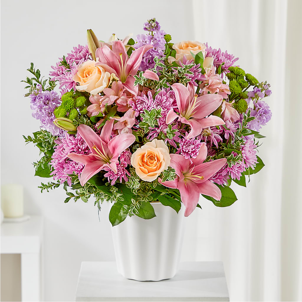 Supportive Embrace Tabletop Basket – Flair Floral Designs, Lake Dallas TX