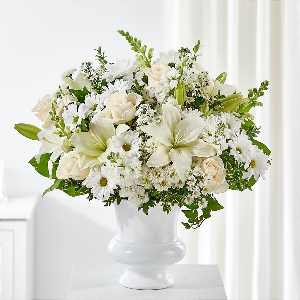 Uplifting Urn Arrangement – Flair Floral Designs, Lake Dallas TX