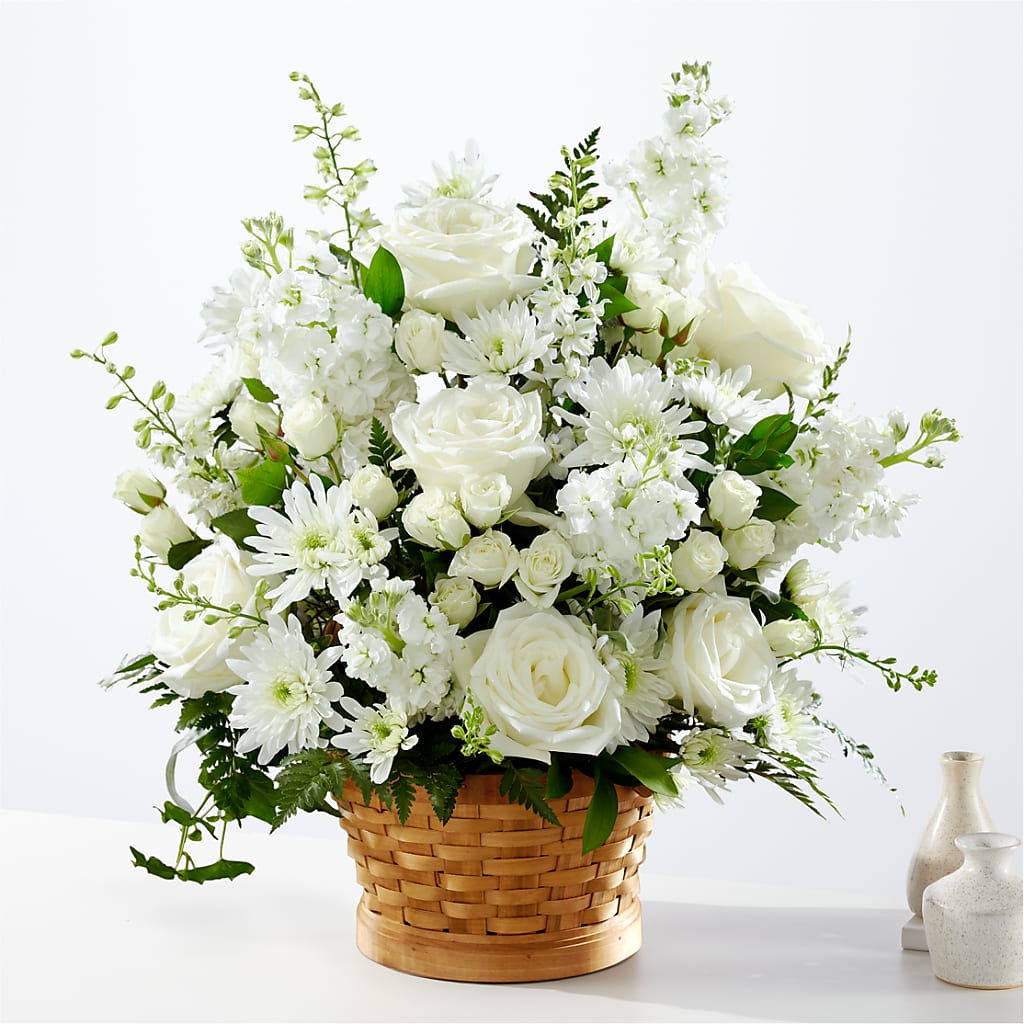 Heartfelt Condolences Arrangement – Flair Floral Designs, Lake Dallas TX