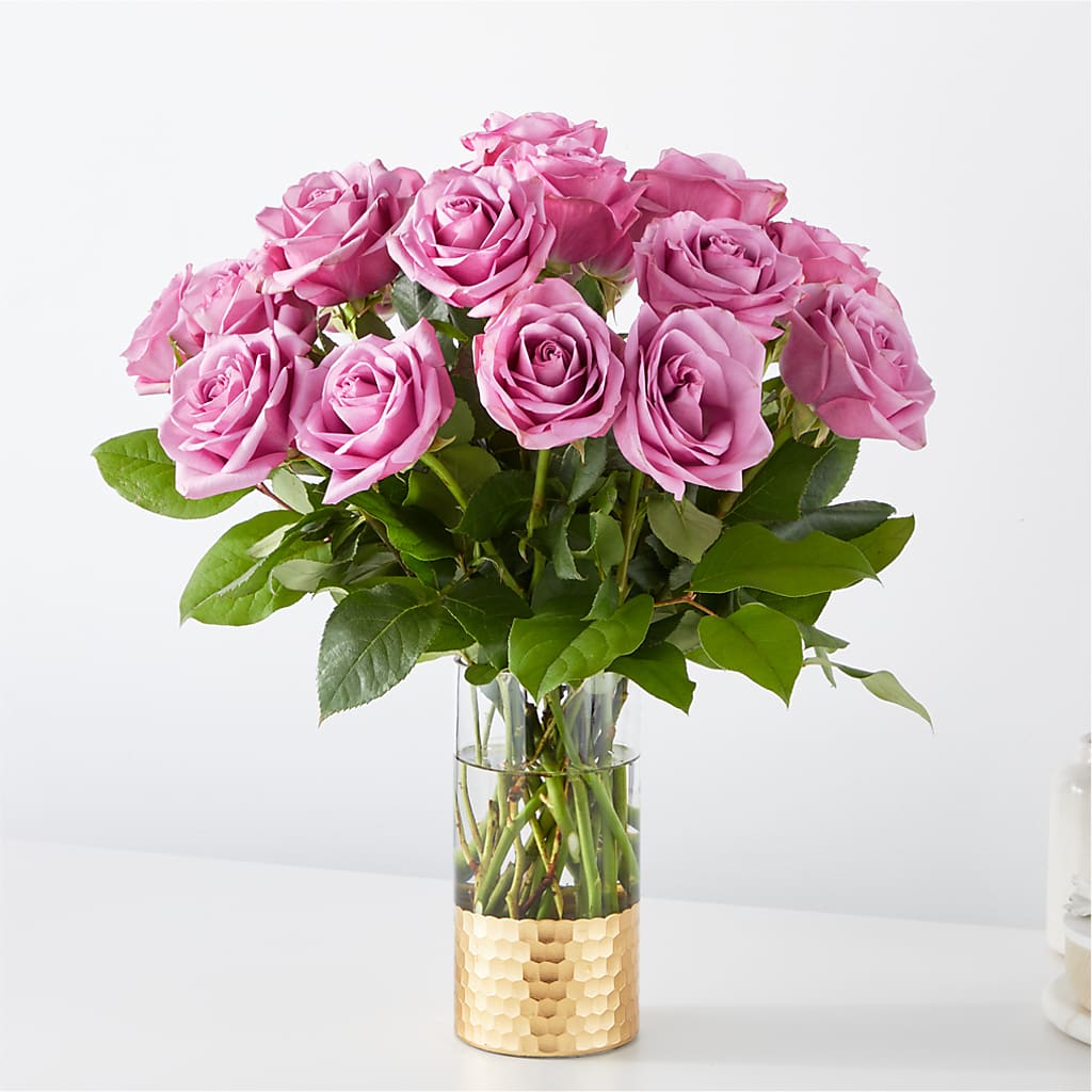 Secret Admirer Lavender Rose Bouquet – Flair Floral Designs, Lake Dallas TX