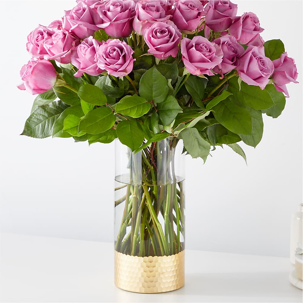Secret Admirer Lavender Rose Bouquet – Flair Floral Designs, Lake Dallas TX