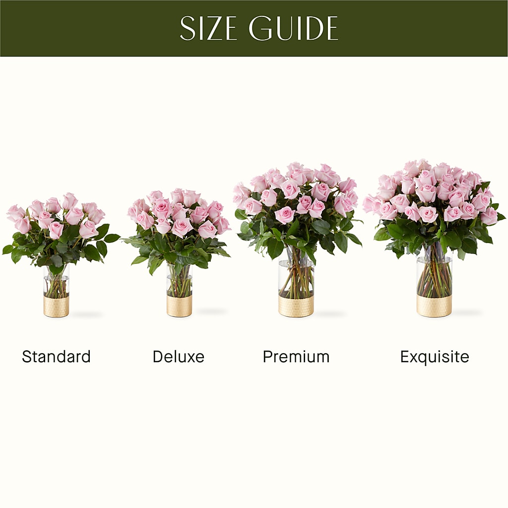 Picture Perfect Pink Rose Bouquet – Flair Floral Designs, Lake Dallas TX