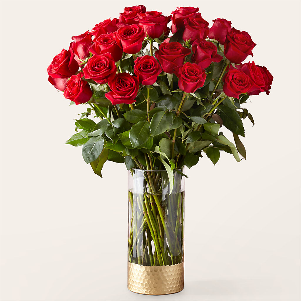 Classic Love Red Rose Bouquet – Flair Floral Designs, Lake Dallas TX
