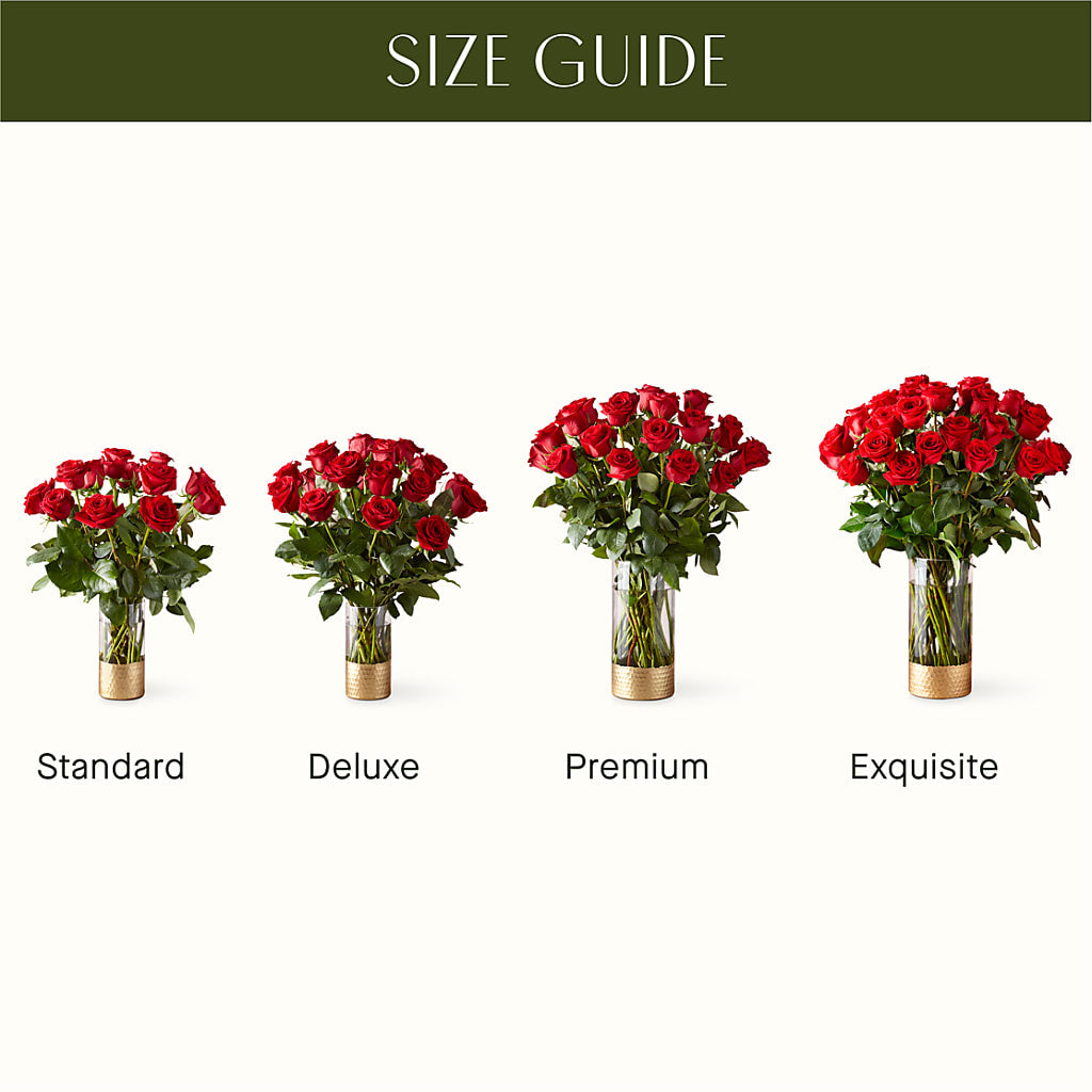 Classic Love Red Rose Bouquet – Flair Floral Designs, Lake Dallas TX