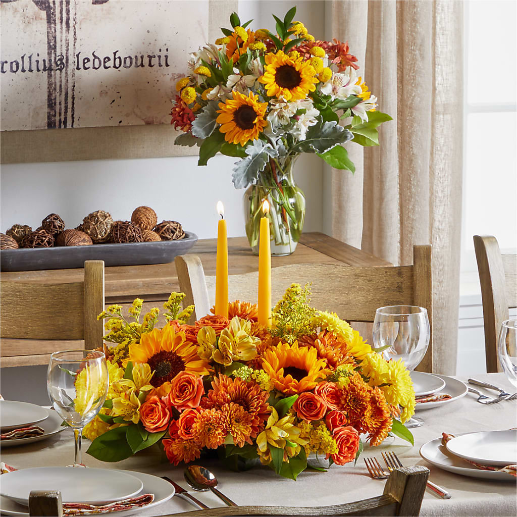 Golden Gathering Bundle – Flair Floral Designs, Lake Dallas TX