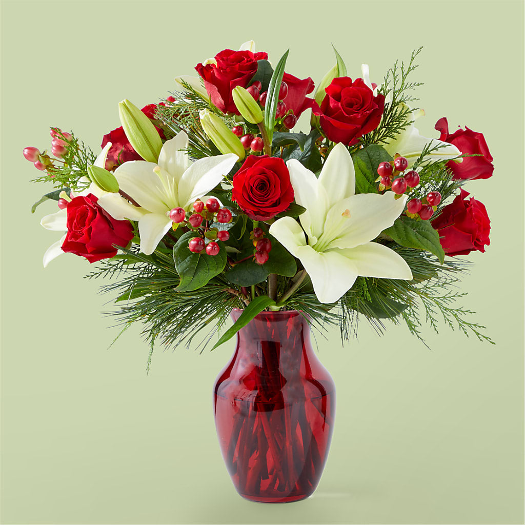 Evergreen Delight Bouquet – Flair Floral Designs, Lake Dallas TX