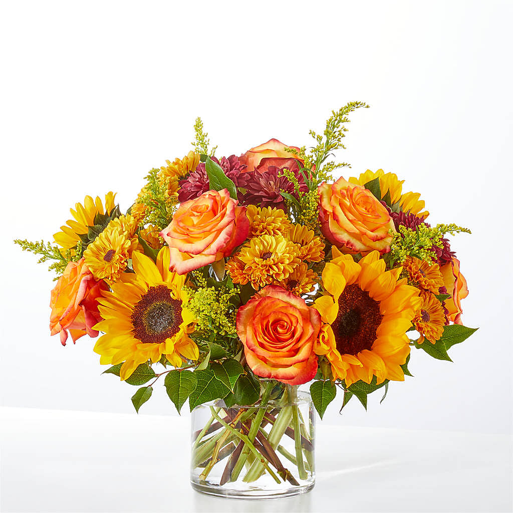 Flannel Scarf Bouquet – Flair Floral Designs, Lake Dallas TX