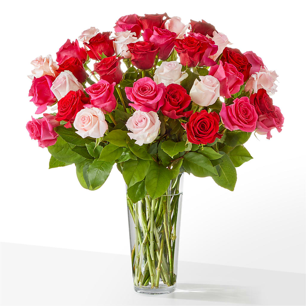 Charming Rose Bouquet – Flair Floral Designs, Lake Dallas TX